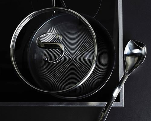 SteelShield by Circulon. Stainless steel nonstick pans built for bold cooking. No more flaking nonstick. Metal utensil safe. Lifetime guarantee.