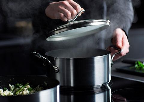 Kann man Induktionspfannen auf einem Gasherd benutzen?