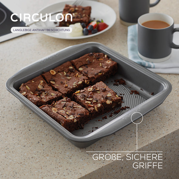 Circulon Momentum 4-teiliges Backformen-Set mit Antihaftbeschichtung