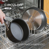 Circulon Infinite Topf und Pfannenset Induktion 4-teilig, Stieltopf 16/18/20cm, Bratpfanne 24cm