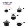 Circulon Premier Professional Topfset Induktion – Milchtopf, Stieltöpfe, Suppentopf & Bratpfanne