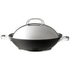 Circulon Inifinite Stir-fry Wok Pfanne Induktionsgeeignet 36cm mit Deckel und Griffen aus Edelstahl