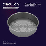 Circulon Momentum Flache Backform mit losem Boden