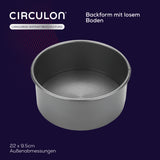 Circulon Momentum Backform mit losem Boden
