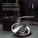 Wokpfanne für Induktion hartanodisiert mit Deckel 30cm aus der Circulon Style-Kollektion